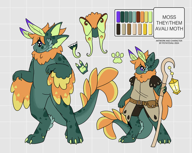 [OC 2024] Moss Reference Sheet