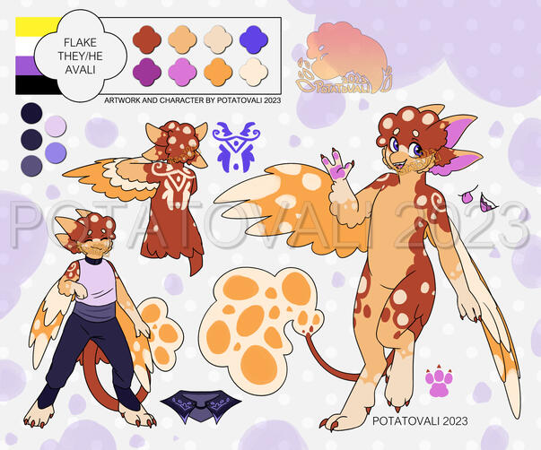 [OC 2023] Flake Reference Sheet